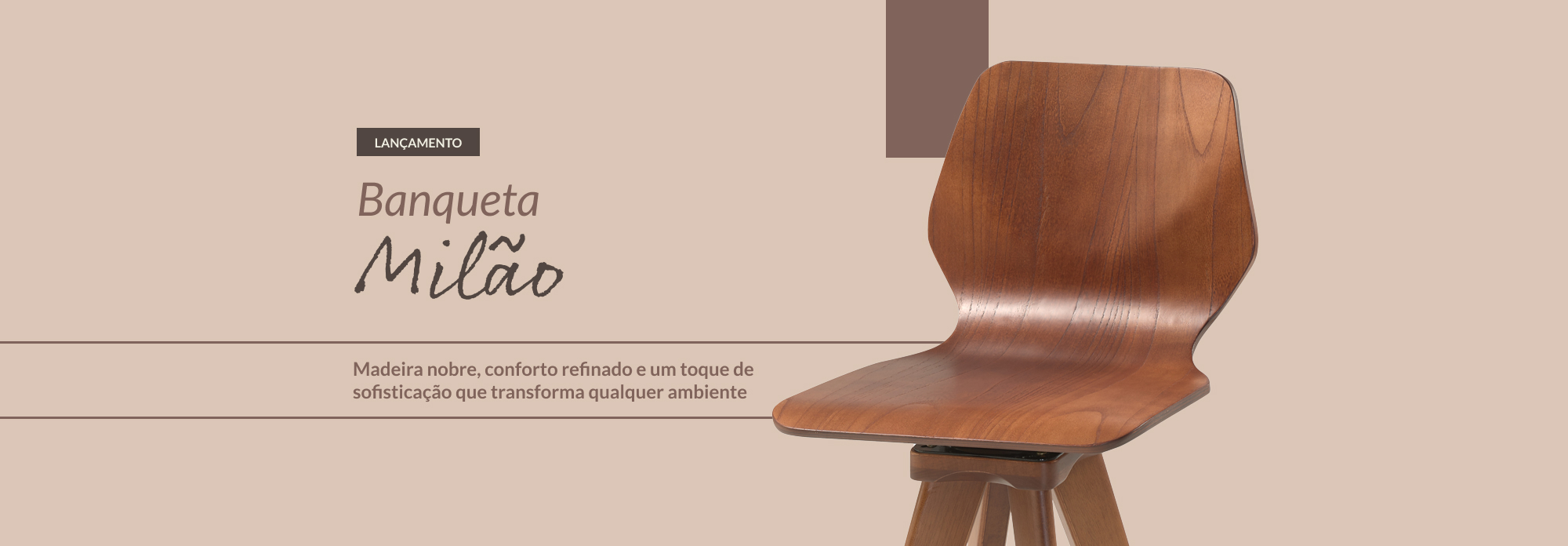 Banqueta Milão