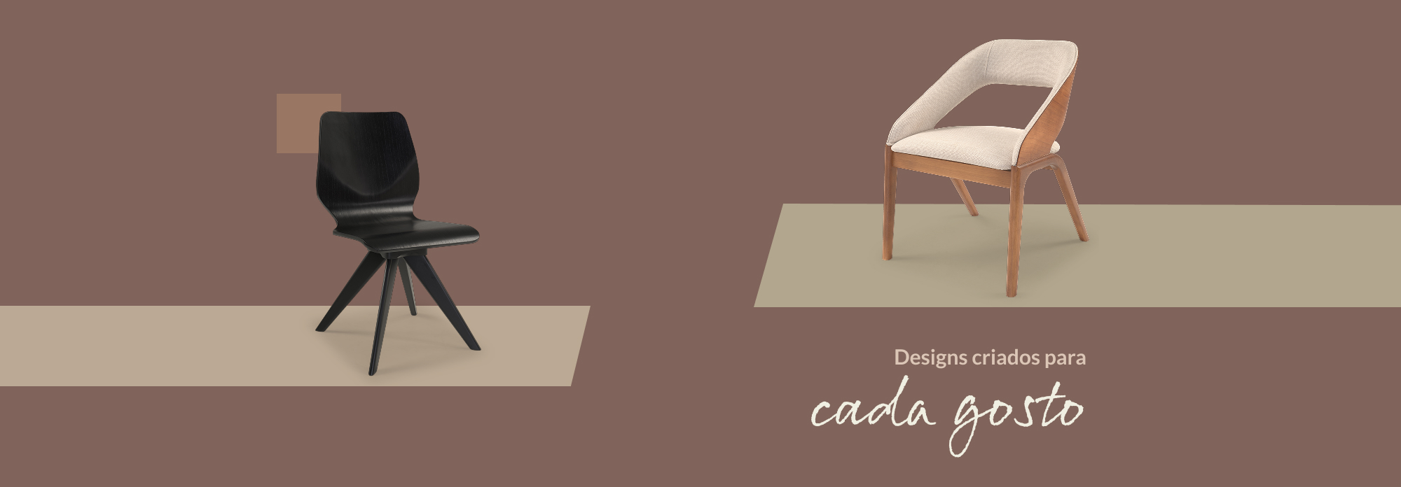 Designs criados para cada gosto